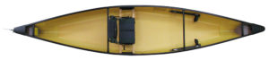 Looking down on Fusion Canoe fluid fun kayak and canoe