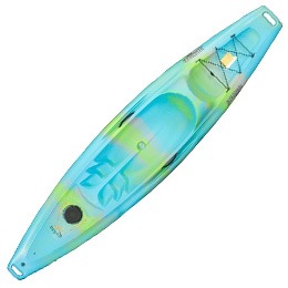 green and blue riviera jackson kayak fluid fun canoe and kayak